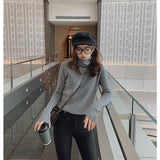 Sweater Women Knit Winter Female